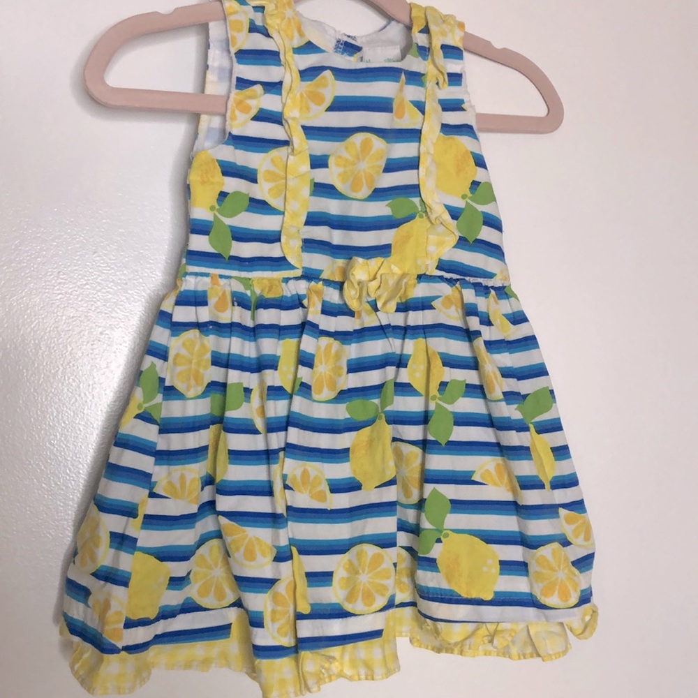 Nannette Baby Lemon Summer Dress.